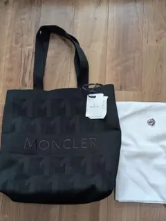 最終価格です。MONCLER ブラック トートバッグのサムネイル