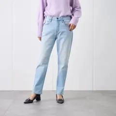 TVC匠ジーンズ ストレッチデニムボーイフィット 　ウスアオ