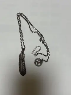 ARIZONAFREEDOMハートフェザーネックレス50mmセットシルバー925のサムネイル