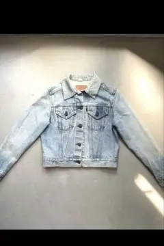 古着 80s 90sリーバイス デニムジャケットライトブルー ショート丈