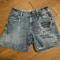 Blue Cross spicy label デニムショートパンツ S(140)