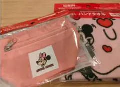 キリン　ディズニー　ミニーマウス ポーチとハンドタオル セット