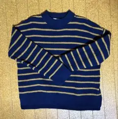 ユニクロ プレミアムラムボーダークルーネックセーター　ウィメンズ　Lサイズ