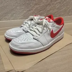【週末限定値下】ナイキ エアジョーダン1 ロー 28.5cm ホワイト レッド