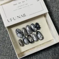 現品卒業式　即購入&東京23区速達対応可能 ネイルチップ 10個セットMサイズ