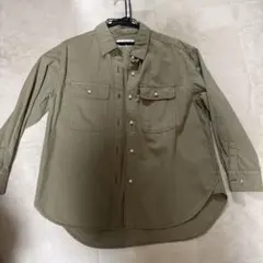 le.coeur blanc 長袖シャツ カーキのサムネイル