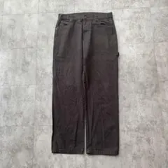 Dickies ペインターパンツ W34L32 ブラック USA 古着