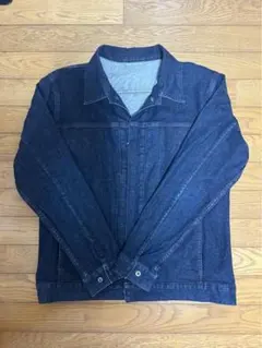 【無印良品】ダークブルー デニムジャケット XL