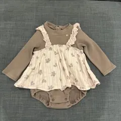 花柄 ロンパース