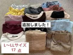 3/15まで　レディース　まとめ売り　L〜LLサイズ　17点　服　スカート