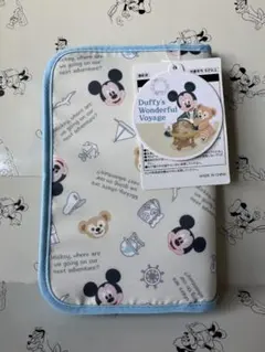 ディズニー　ダッフィー　ミッキー　マルチケース　通帳入れ　母子手帳ケース