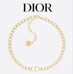 【最終セール】DIOR PETIT CD ゴールド チョーカー ネックレス