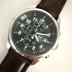 CITIZEN OXY シチズン　クロノグラフ　腕時計　稼働　メンズ