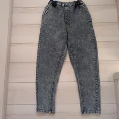 ブランシェス　ガーデナーテーパードパンツ　デニム