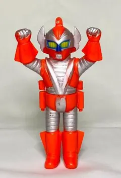 当時物・昭和レトロ】パトラ 電人ザボーガー ペンダントソフビ 当時物