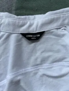 COMME CA ISM 120A ホワイトシャツ