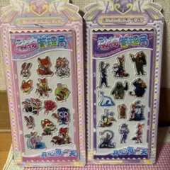 ズートピア アクリルシール2枚セット②