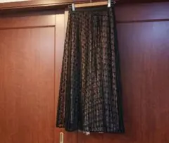 【美品】スピックアンドスパン　レース　ロングスカートのサムネイル