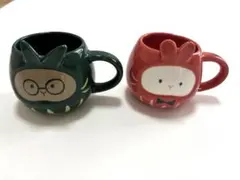 妖怪ウォッチ マグカップ 2個セット ジバニャン コマさん - メルカリ