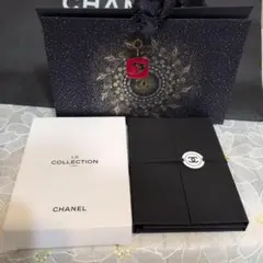 CHANEL ノベルティ コットンケース ブラック - メルカリ
