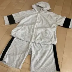 ブランシェス　セットアップ半袖パーカー140.パンツ150