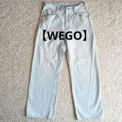 WEGO STANDARD ストレートデニム Lサイズ ライトブルー