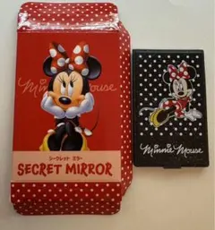 ミニー シークレット ミラー ミニサイズ MINNIE’S DOT RIBBON