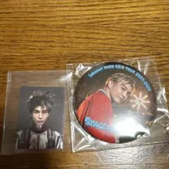 岩田剛典 SPACE COWBOY カプセル 缶バッジ＆ステッカー2枚セット