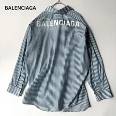 BALENCIAGA ロゴプリント 長袖シャツ ネクタイ付き - メルカリ