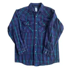 OSHKOSH オシュコシュ　ネルシャツ ヘビーネル チェック　※実寸サイズ参照