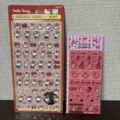 【正規品】ボンボンドロップシール　ミニ　サンリオ　キティ　マイメロタイルシール
