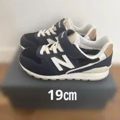 ニューバランス 996 19㎝ ネイビー