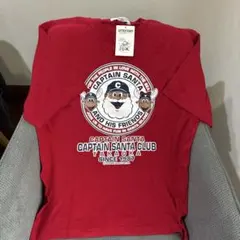 Captain Santa Tシャツ レッド Sサイズのサムネイル