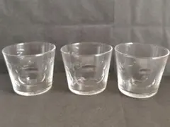 リラックマ　ガラスコップ 3個セット　Joshinノベルティ