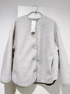 ユニクロ　ボアフリースリラックスカーディガン