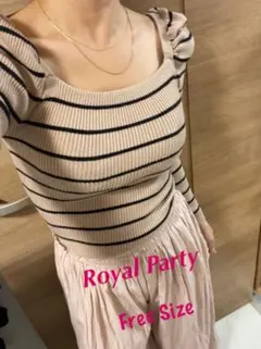 ROYAL PARTY ニット　セーター(F)