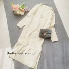 ドロワットロートレアモン＊アイボリーニットワンピース