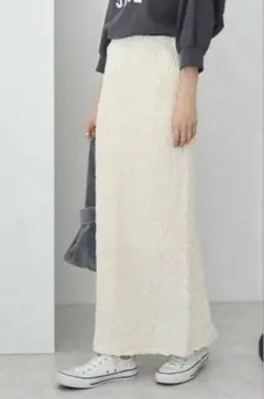 【美品•AMERICAN HOLIC】フクレジャガードタイトスカート