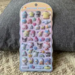 コットンパフィーシール　サンリオキャラクターズ　【正規品】クラックス