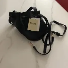 ❤️ブラック バケットバッグ