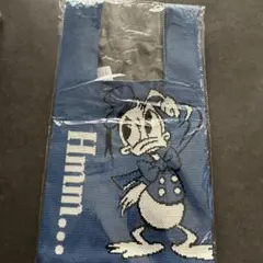 ドナルドダック ニットバッグ　ディズニー ドナルド トートバッグ
