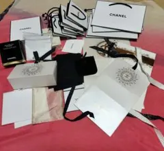 CHANEL　コフレ　コスメ　チャームショッパー巾着ポーチギフトボックスまとめ