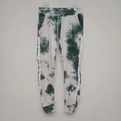 海外輸入　古着　 ジョガーパンツ グリーン/ホワイト