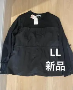 SEASON SEASON シーズンリーズンブラック 長袖シャツ LL