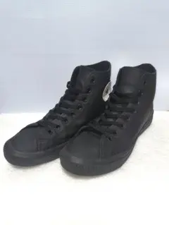 CONVERSE レザー ハイ 黒 26.5cm スニーカー メンズ