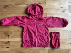 モンベル mont-bell ライトシェルパーカ Kid's 100