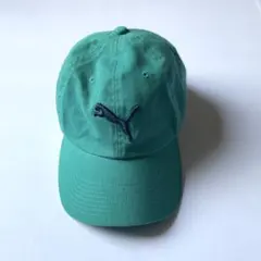 【日本未発売】【新品未使用】PUMA キャップ 海外限定 刺繍ロゴ帽子 グリーンのサムネイル