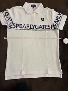 PEARLY GATES ポロシャツ ホワイト　サイズ1