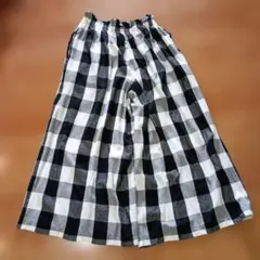 amherst アムハースト　ギンガムチェック ワイドパンツ M