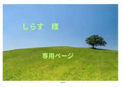 しらす　様　専用確認ページ